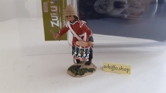 Britains 20065 Zulu wars 24th foot drummer  boy 2010  1:32 metal boxed b630