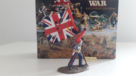 King and country crw26 crimean war coldstream guards flag 2011 boxed 1:30 s130