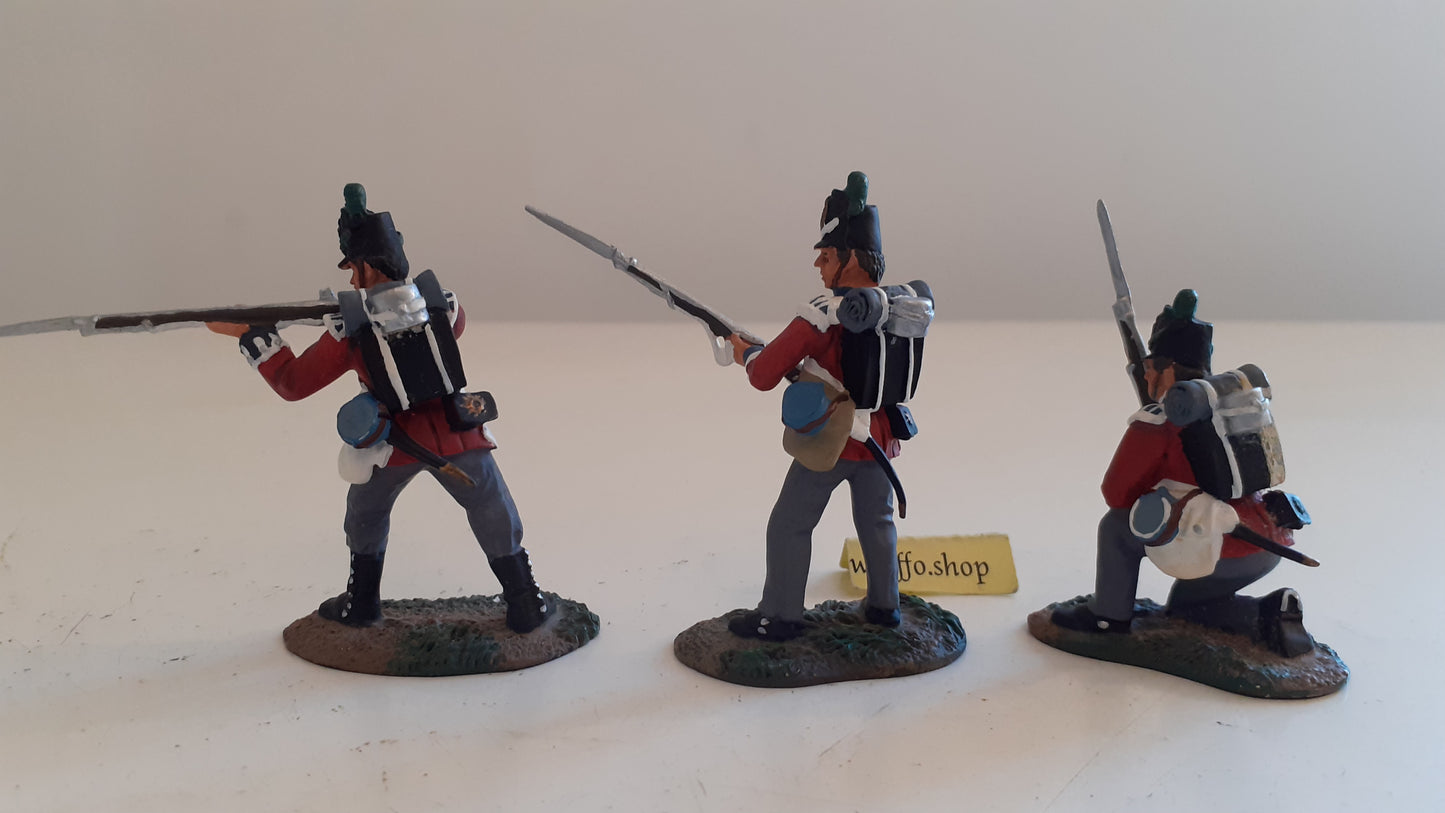 britains 00150  napoleonic hougoumont Waterloo coldstream guards 1999 box s738