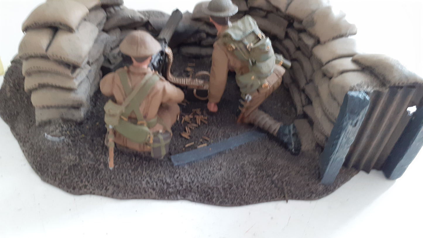 BRITAINS 23015 ww1 1916 vickers machine gun only 700 made 2010 1:32 wb85