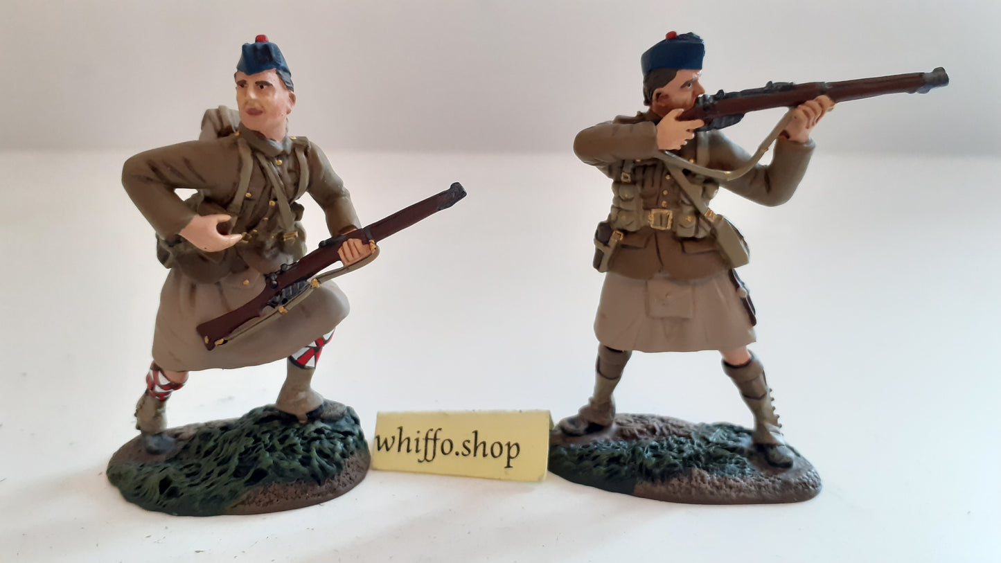 BRITAINS 17949 ww1 1914 british 42nd black watch highlanders 2007 1:32 S325