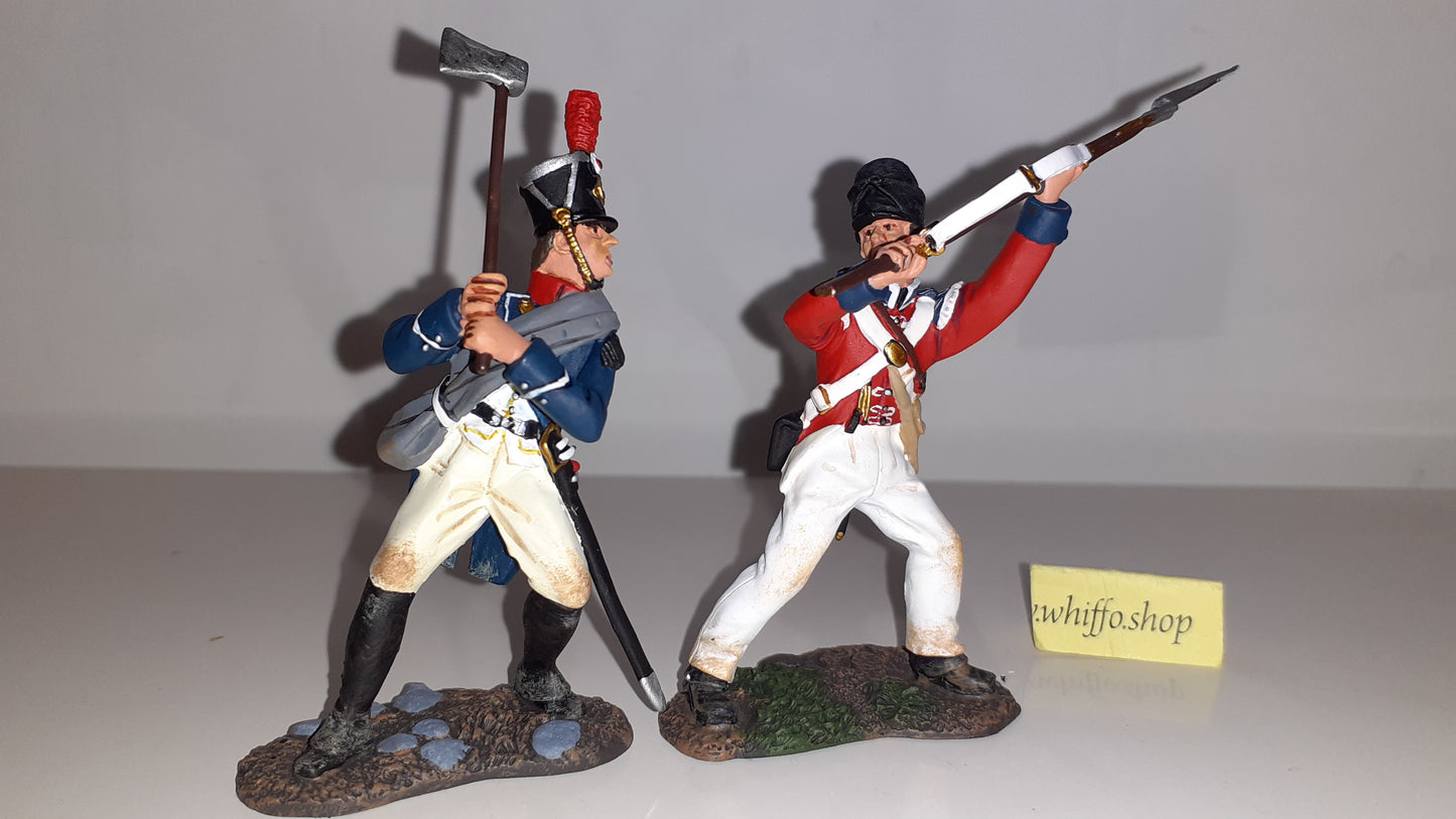 Britains 17881 2007 Napoleonic Waterloo French Lt Legros Coldstream boxed S8