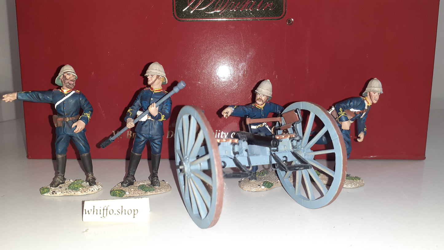 Britains 20086 Zulu war 24th foot 1:32 2011 7lb Gun Artillery Only 800 Made S475