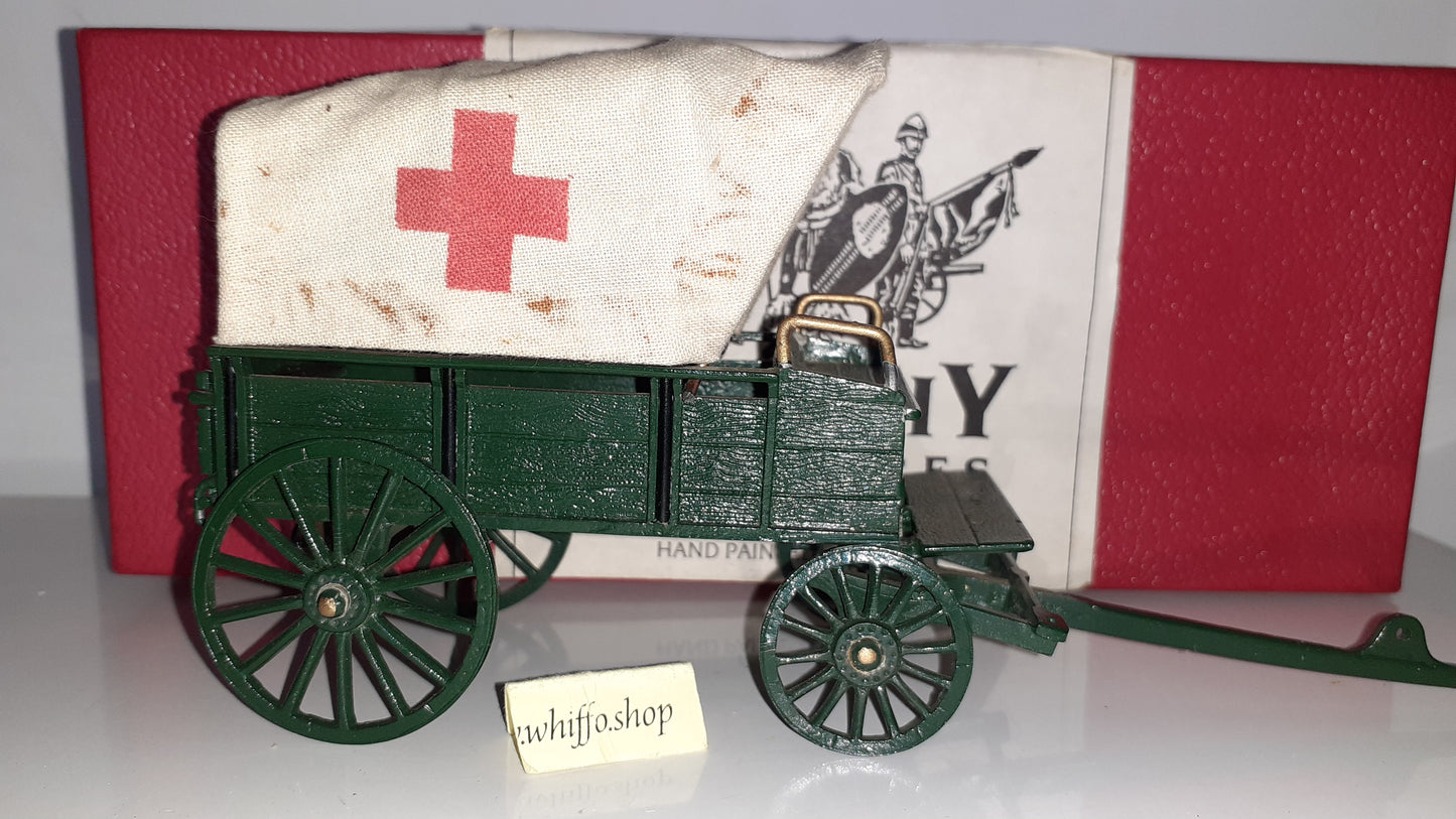 early trophy miniatures 1991 zulu war Ambulance wagon Eq30 Eq30a 1:32 metal box s2