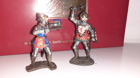 BRITAINS 17683 Knights Of Agincourt Duke Of York Sir Cornwall 2006 1:32  Wdb1