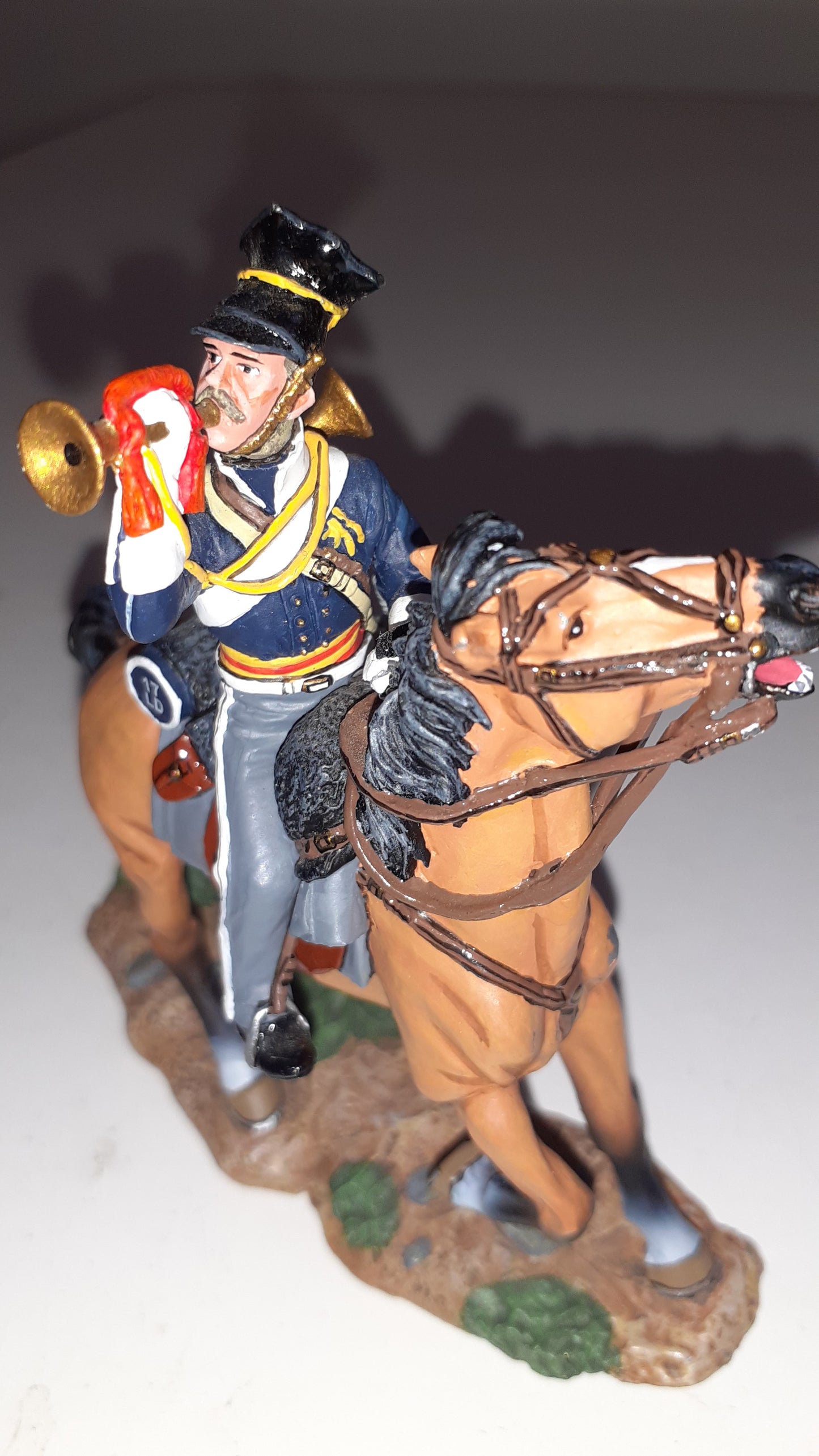 King and country Crw05 Crimean War 17th Lancer Bugler Light Brigade 2007 boxd S1