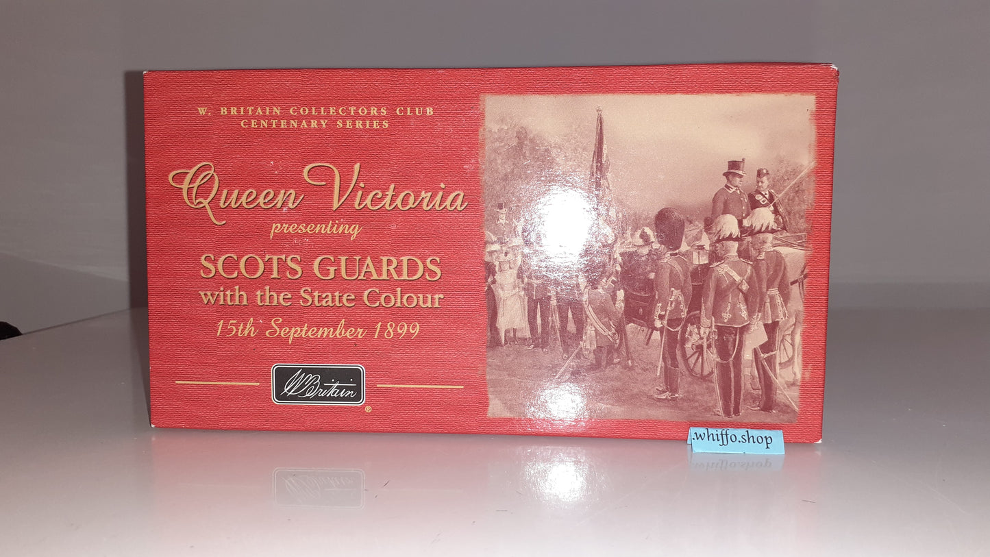 Britains 00291 Queen Victoria Scots Guards B band  1:32 metal boxd Bassoon S8 for sale