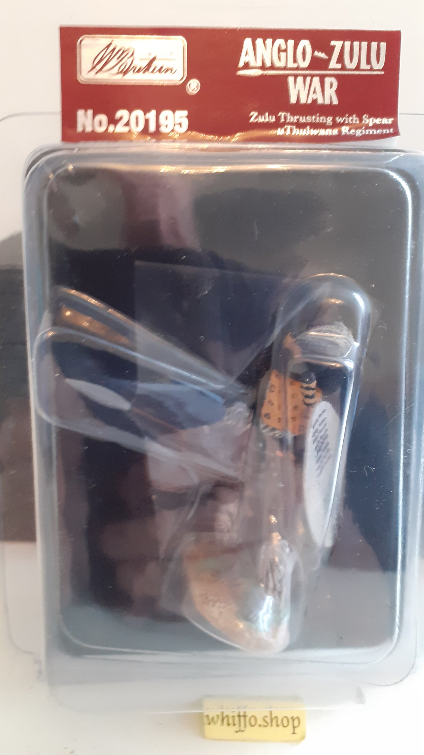 Britains 20195 Zulu wars 24th Foot warrior uthulwana 1:32 2014 boxed B627