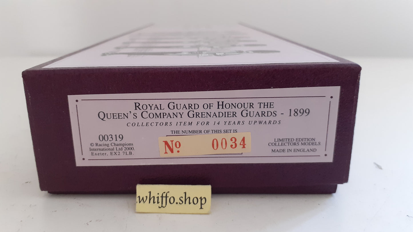 Britains 00319 grenadier guards 1899 hamleys only 1500 made boxd 2000 s740