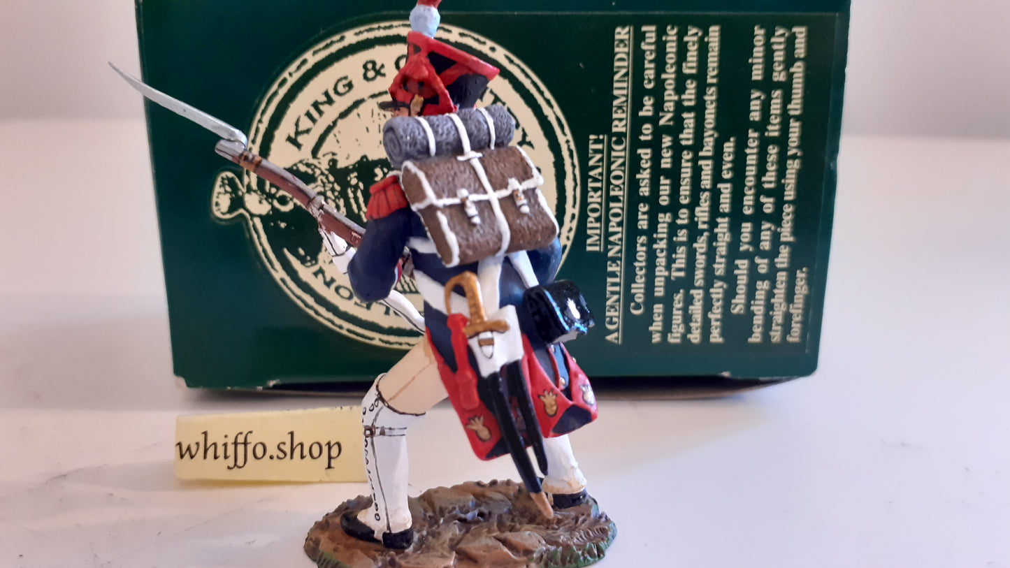 King and country French Infantry Charging Napoleonic boxd 1:30 na 2003 Rb23