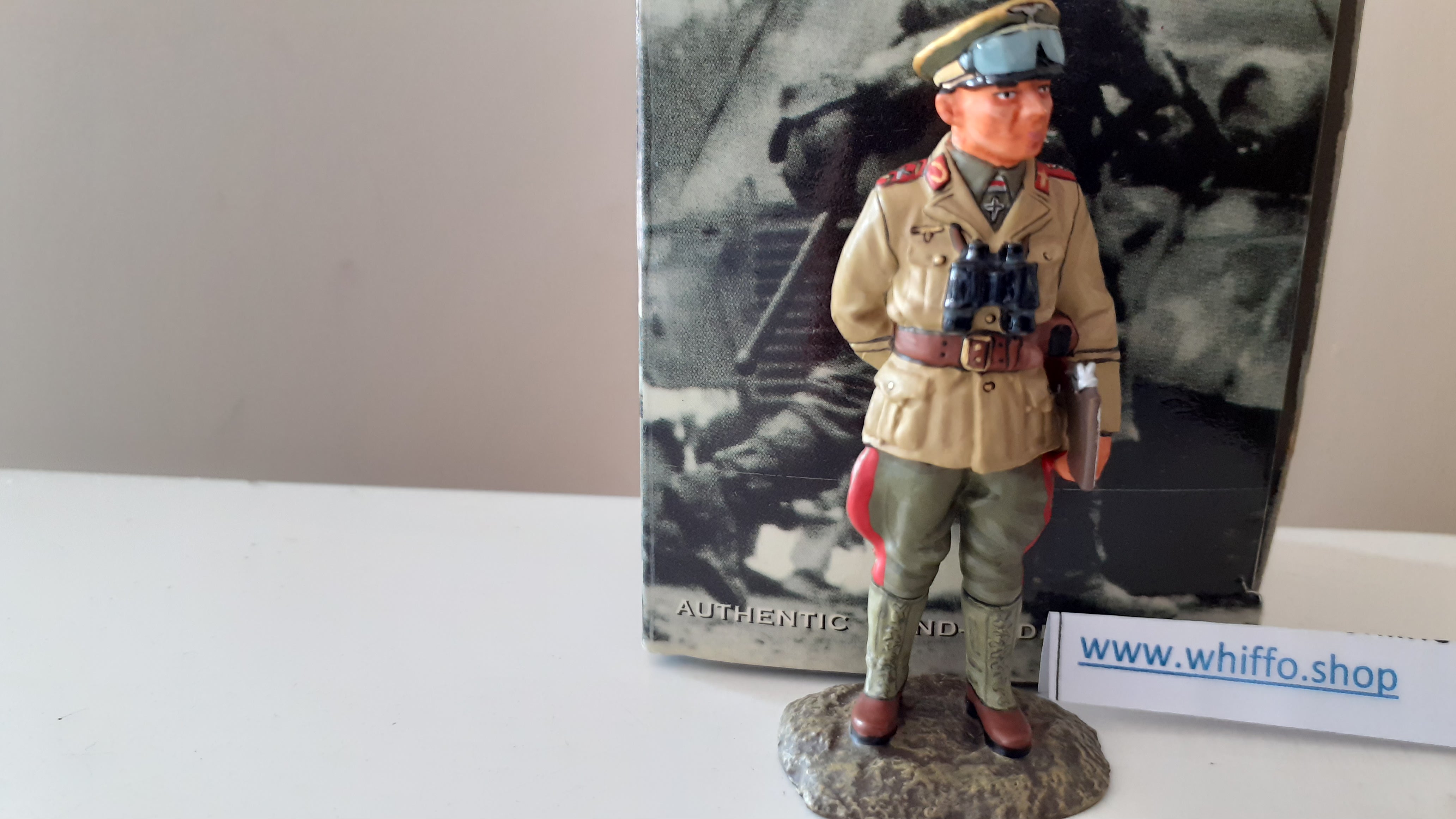 King and country ww2 Rommel boxed 1:30 Wss34 Wdb – whiffo