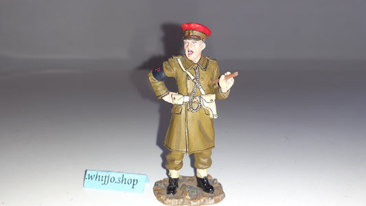 King and country Ww2 Fob051  British Mp Shouting 2010 no box 1:30 W1211