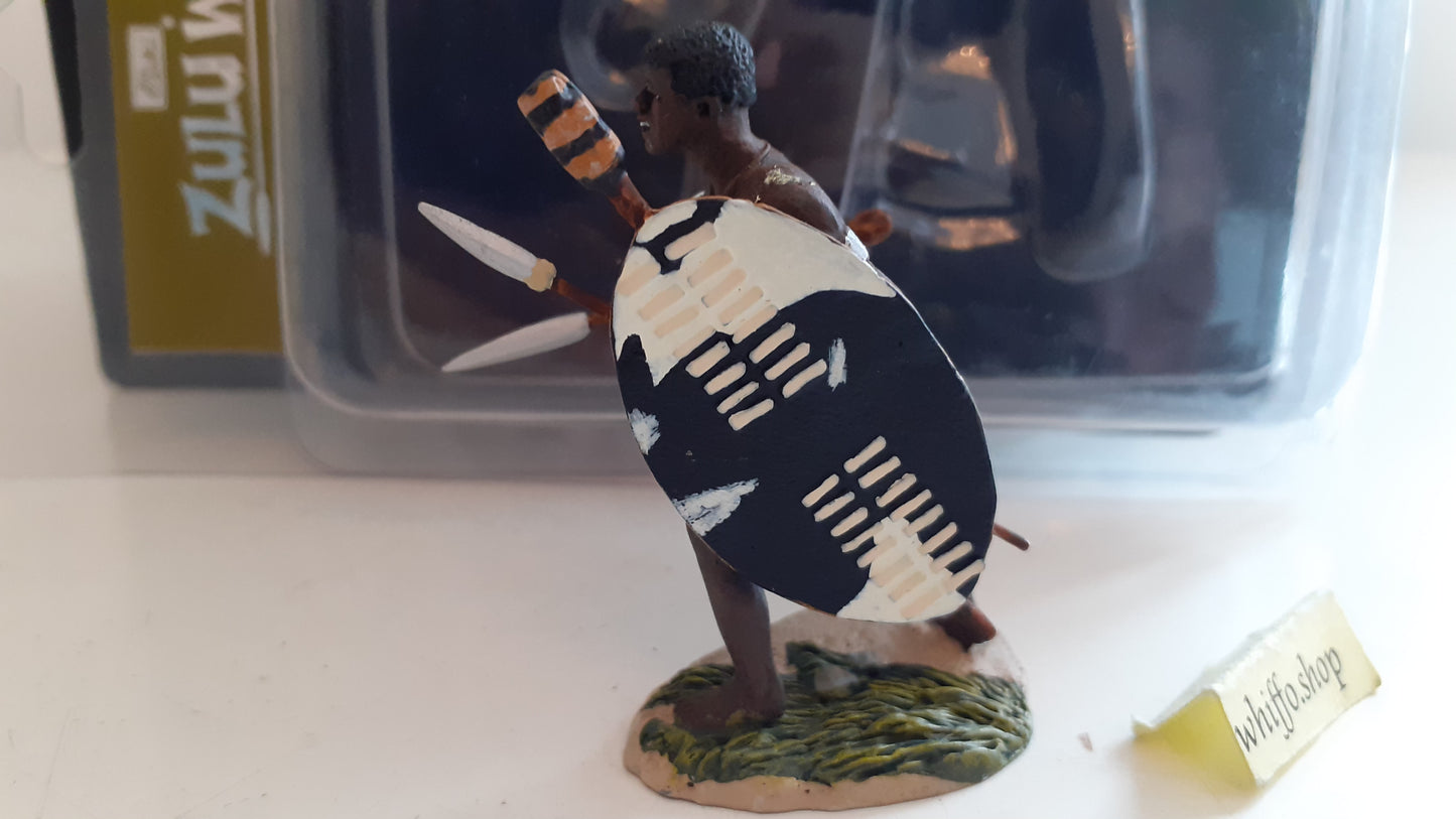 Britains 20092 24th foot Zulu assegai spear War  2011 boxed b1225