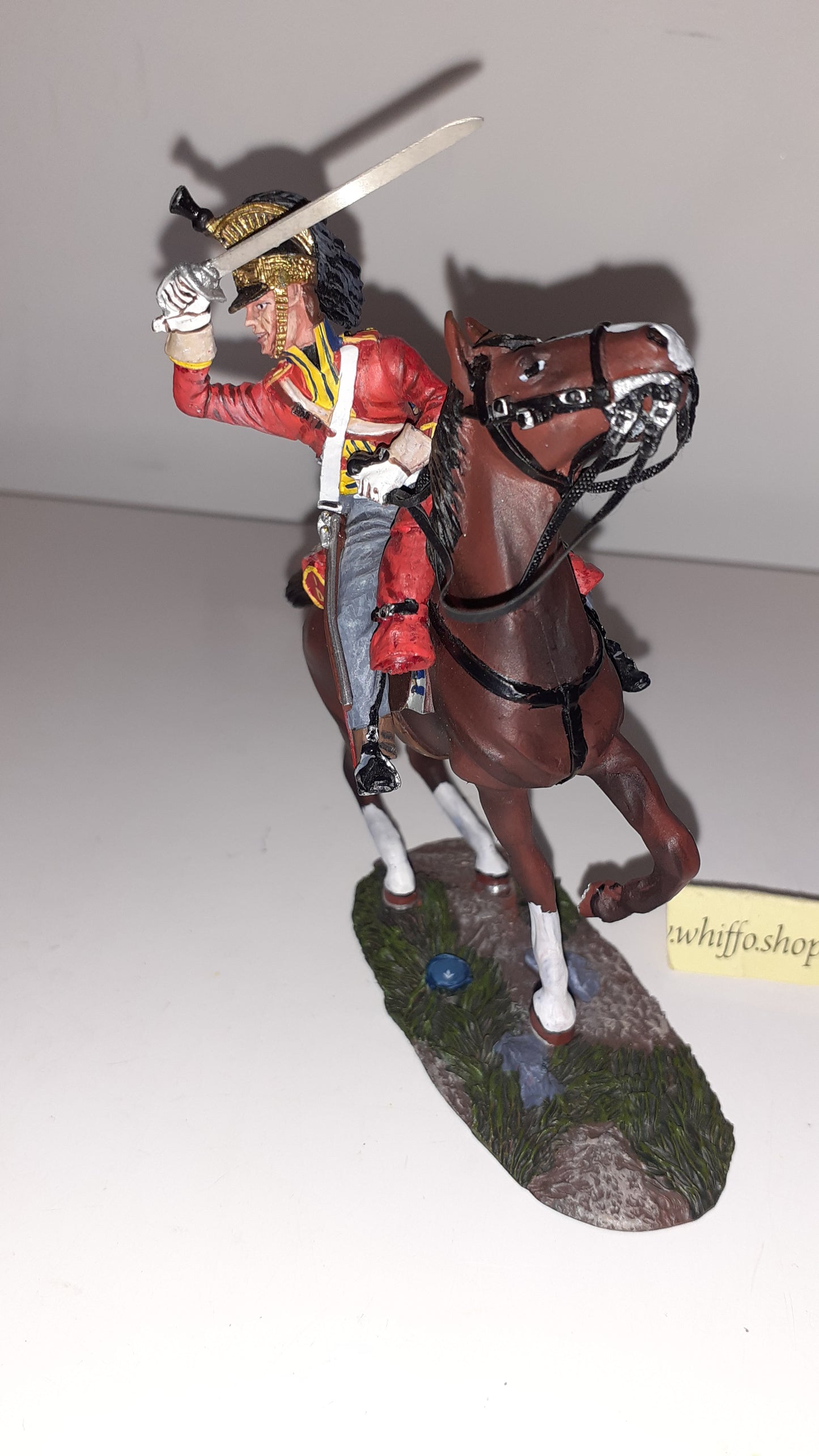 Britains 36062 Napoleonic Waterloo 1st Royal Dragoons Trooper Charging boxed S8