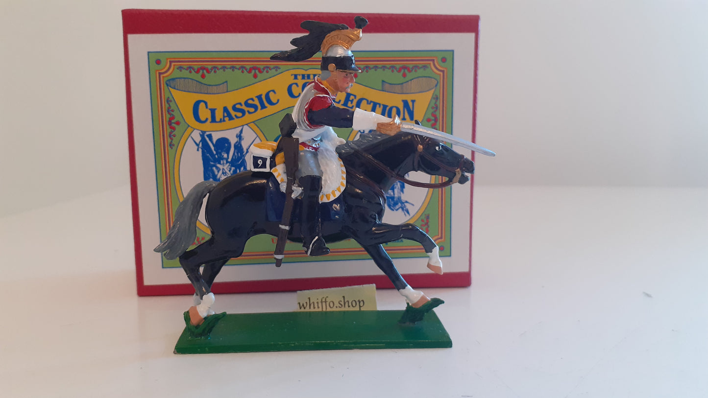 trophy miniatures 1991 Napoleonic War French Cavalry Cuirassier Wa10c 1:32 s840