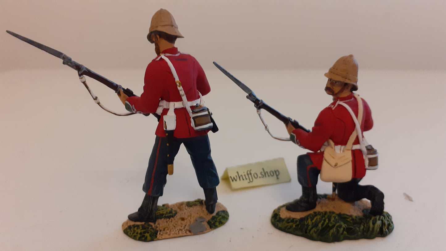 BRITAINS 20023 Zulu War 24th Foot firing line 2008 1:32 S8b72