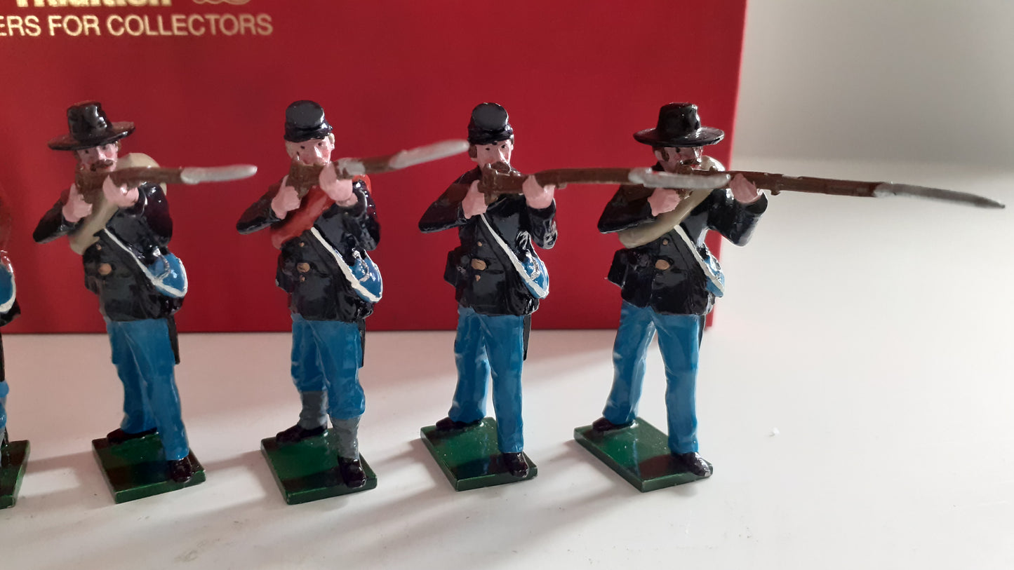 tradition 904 acw union infantry 1995 made 1:32 metal S450