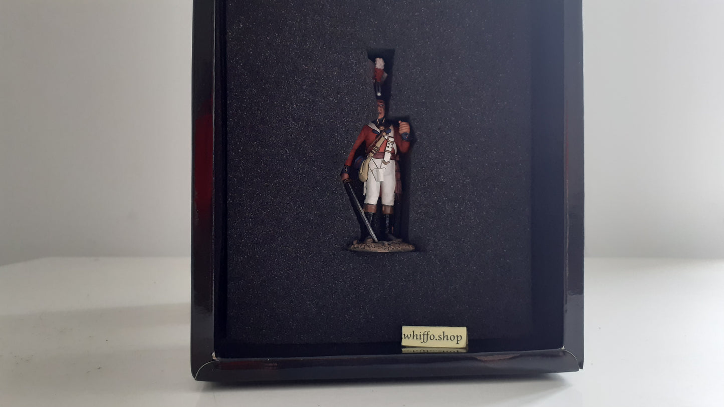 King and country Napoleonic Na126 Coldstream Guards colours flag 2007 boxd s130