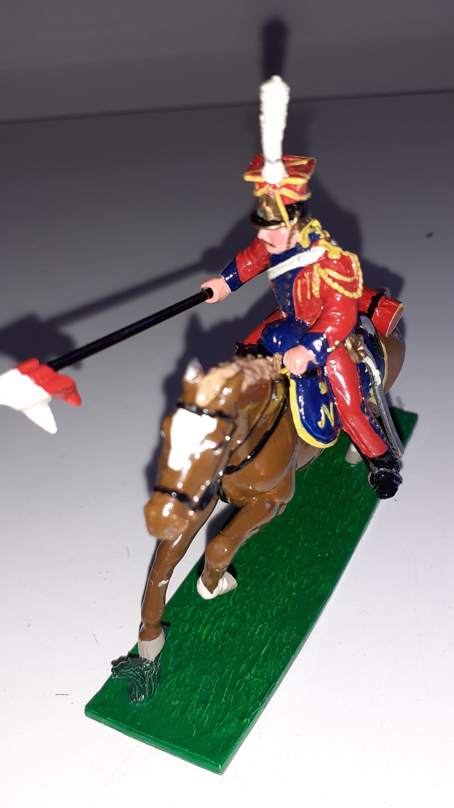 trophy miniatures 1991 Napoleonic War Dutch Lancers Cavalry Wa54b 1:32 s848