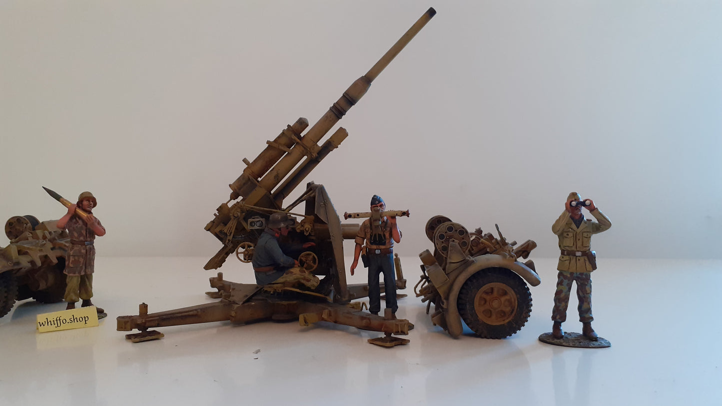 Figarti Ww2 German 88mm Crew Trailer. Only 100 Made 2009 boxd 1:30 king and country compatible  S475