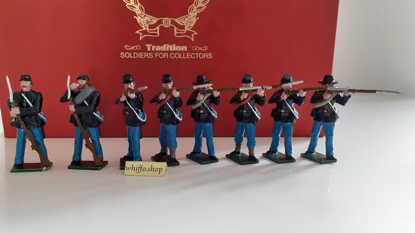 tradition 904 acw union infantry 1995 made 1:32 metal S450