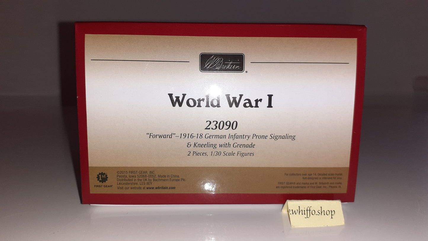 Britains 23090 ww1 German Infantry Forward boxed 1:32 2015 S1