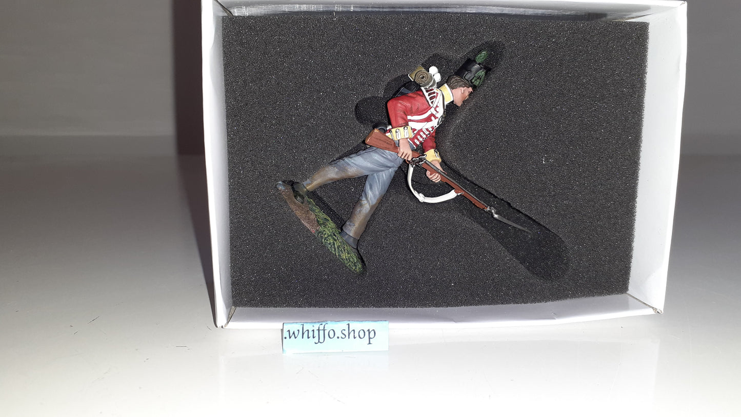 Britains 50063c 2013 British 44th Foot Waterloo Napoleonic 1:32 metal boxd  S8b