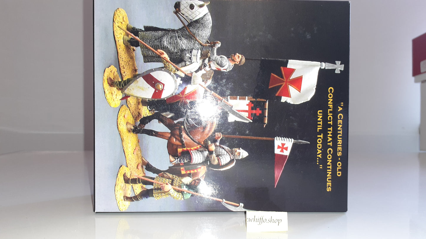 king and country mk08 crusader knight Flag 1:30 2008 metal boxed Wdb