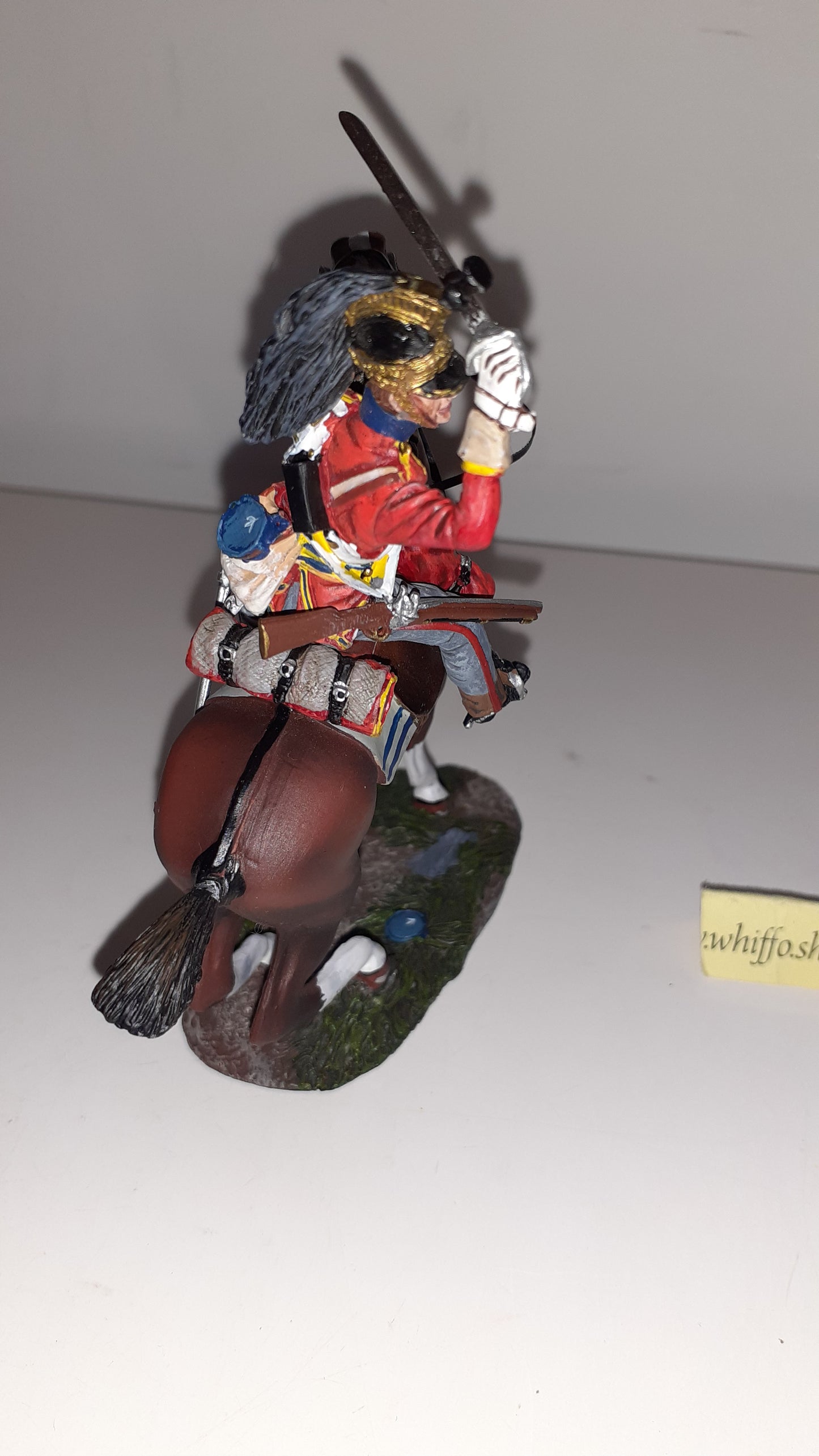 Britains 36062 Napoleonic Waterloo 1st Royal Dragoons Trooper Charging boxed S8