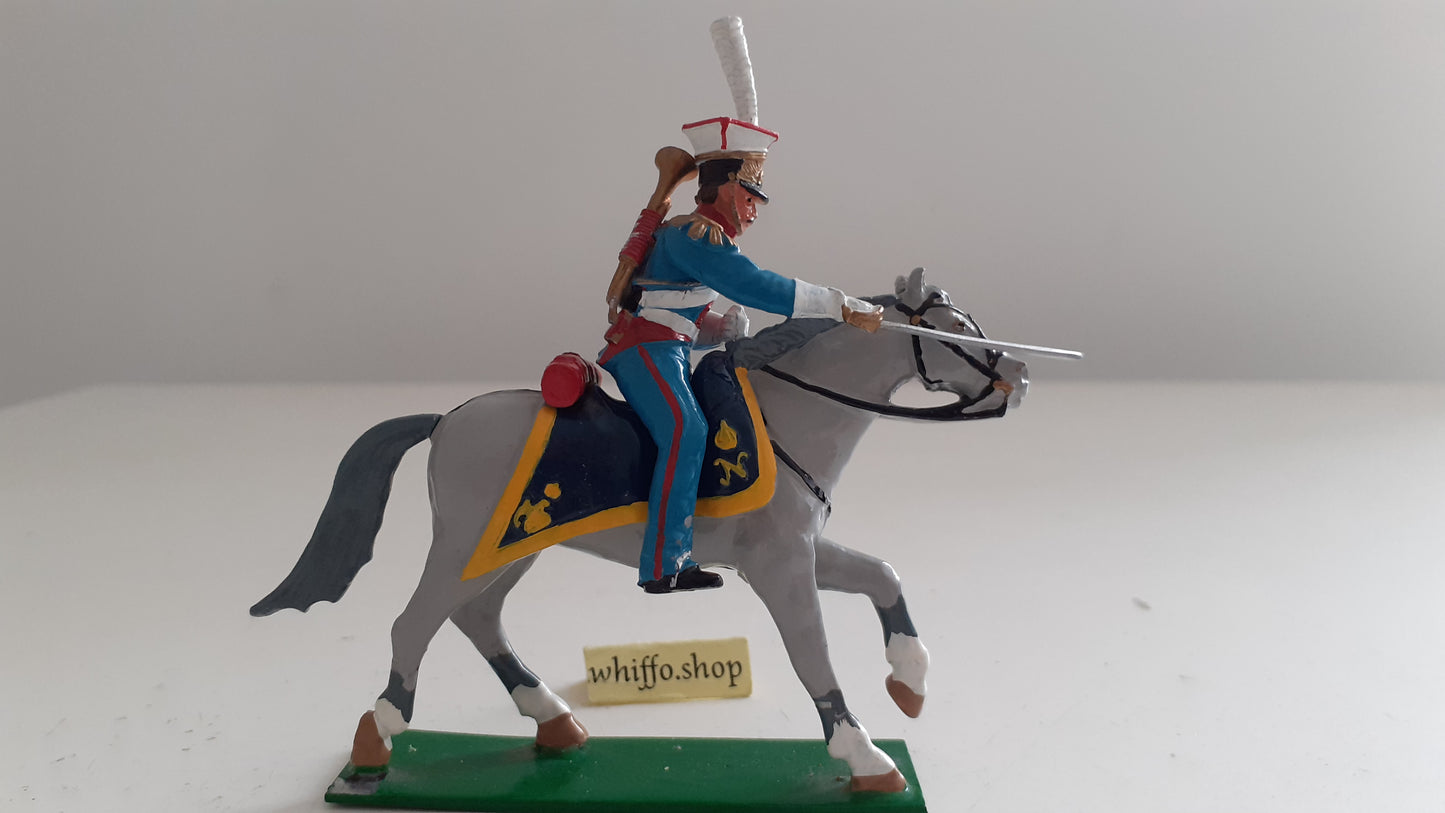 trophy miniatures 1991 Napoleonic War Dutch red Lancers trumpeter Wa54 1:32 s846