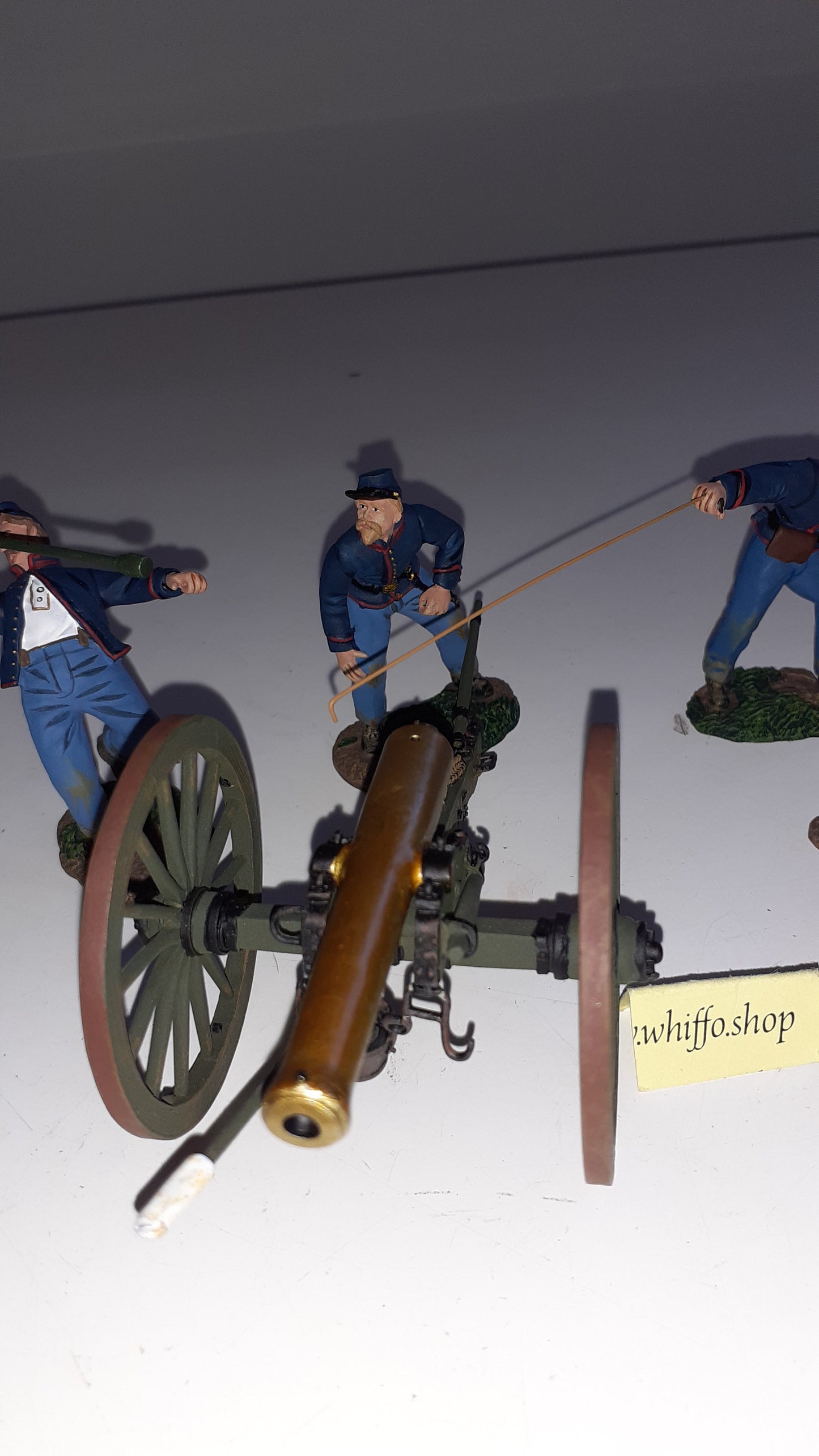 Britains 17779 Acw Union Artillery  12lb Napoleon Cannon 4 Crew 2007 Wdb