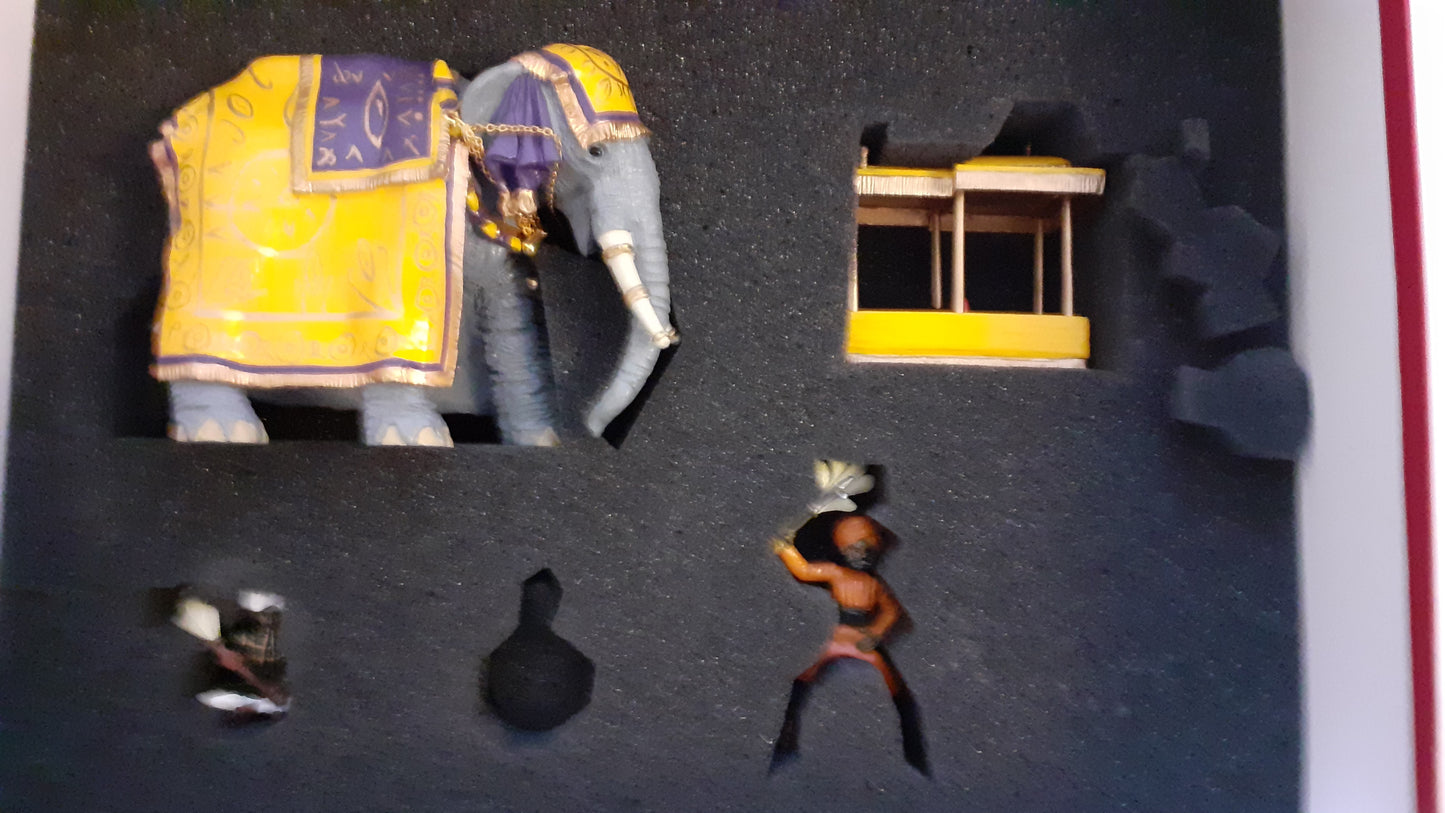 Britains 40186  Durbar State Royal Hyderabad Elephant  1997 1 Fig Missing Wb80