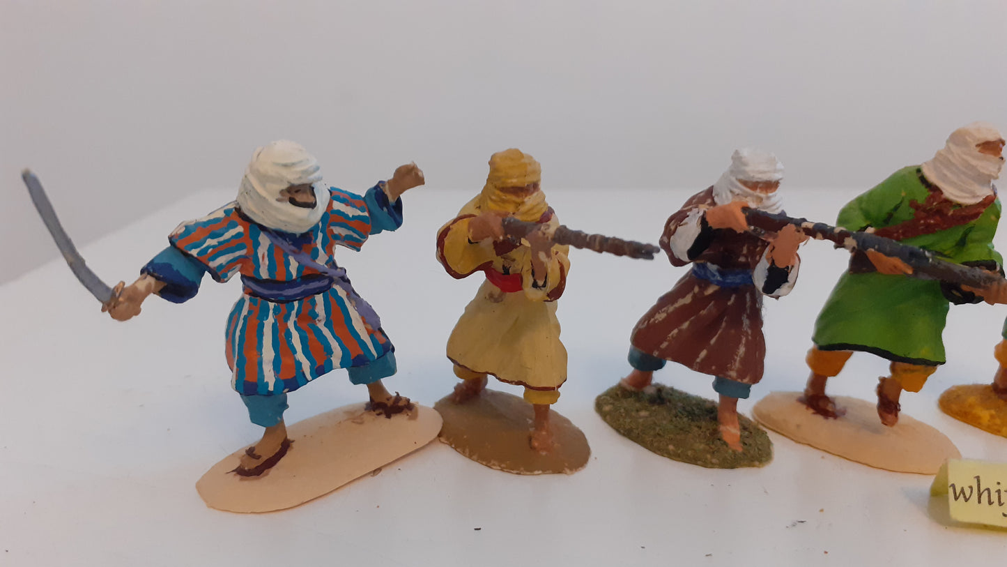 conte plastic Arabs Ffl Muslim Warriors  15 Figures 1:32 S820rb