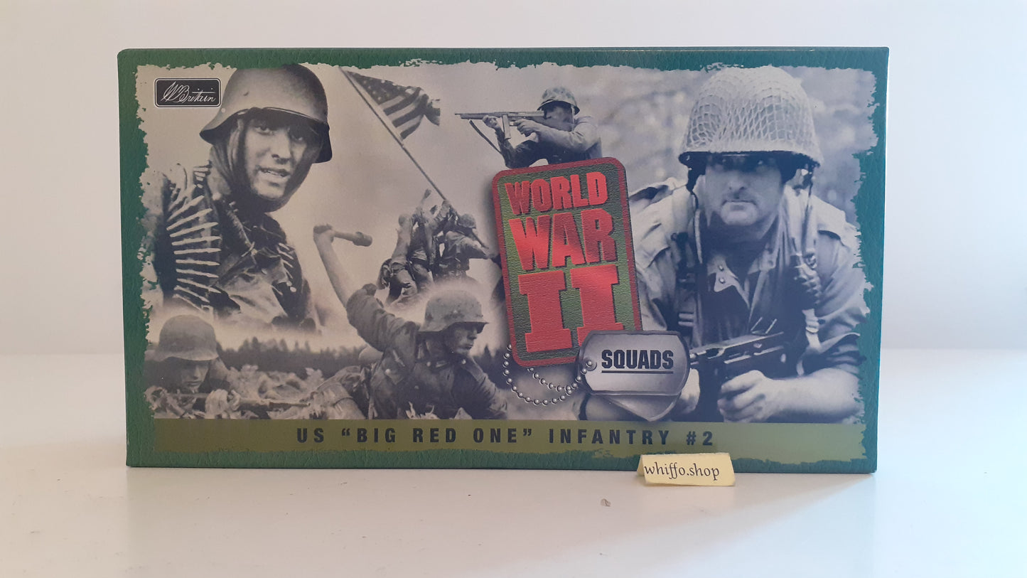 Britains 17142 ww2 US big red one infantry d-day 2003 boxed s423