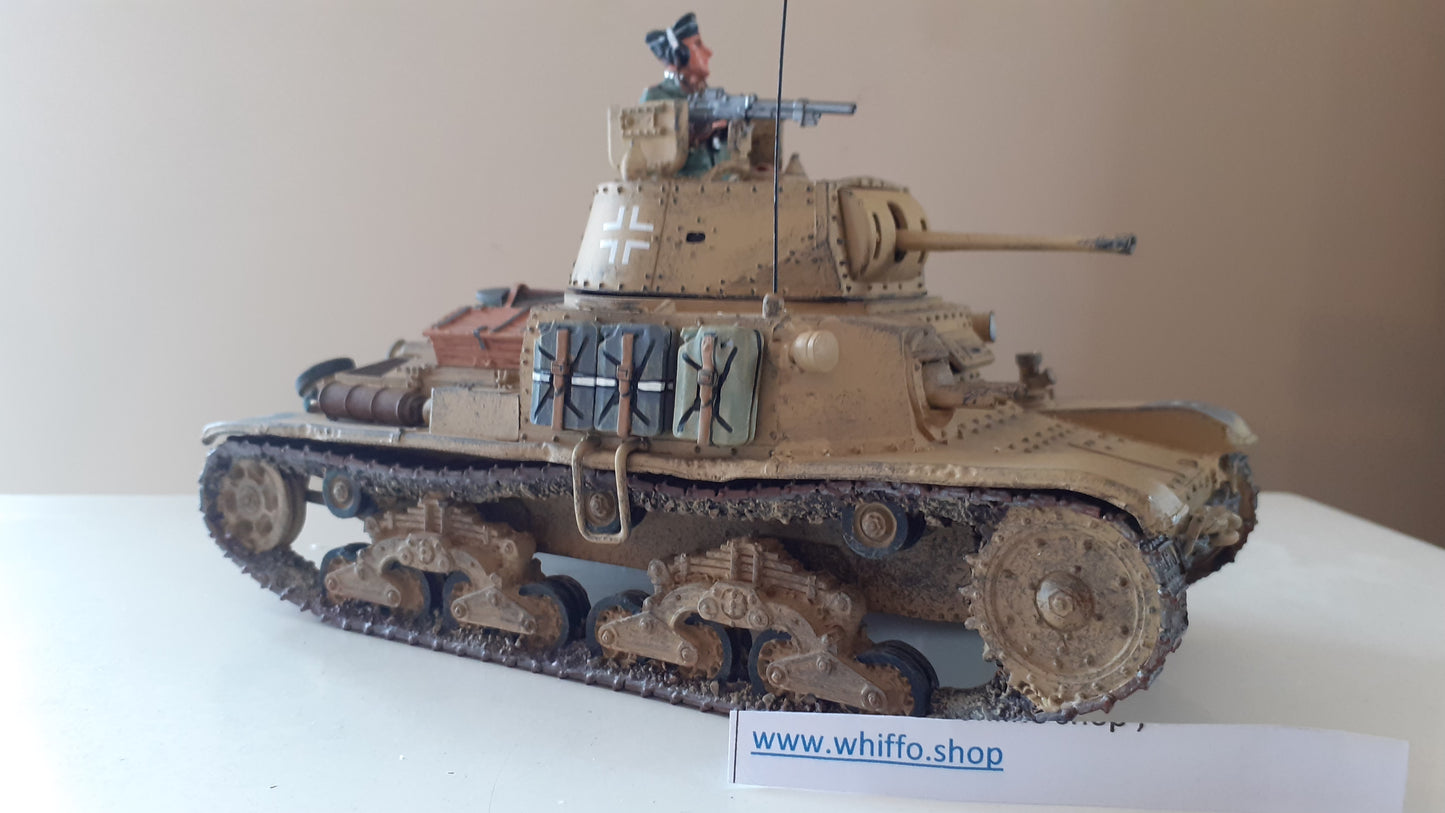 King and country Ak075 Ak75 Afrika Korps Carro Armato 1:30 Na237 Wdb