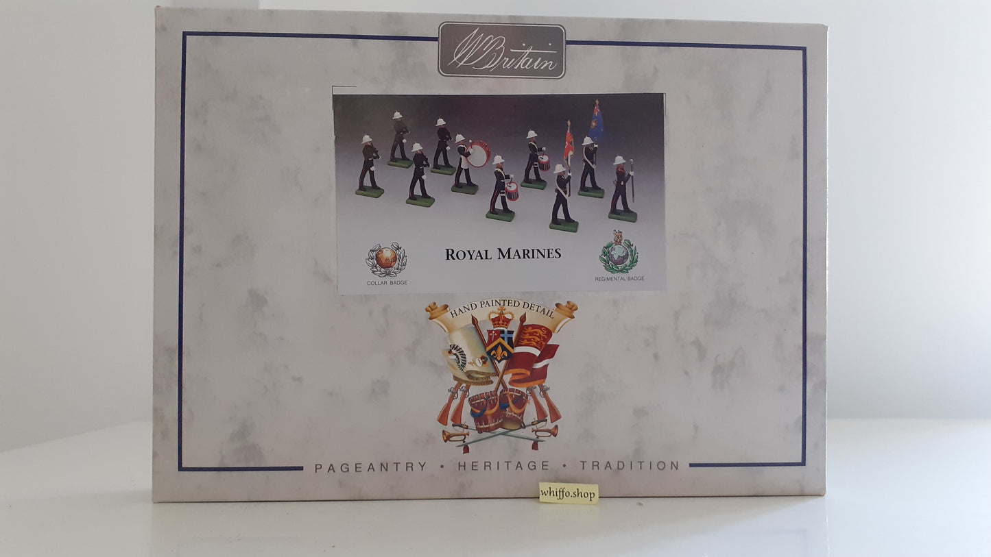 Britains 5804 1991 royal marines colour party  1:32  wb134