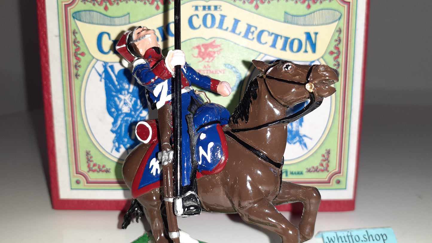 trophy miniatures 1991 Wa53f Polish Lancer Waterloo Napoleonic 1:32 Box S7