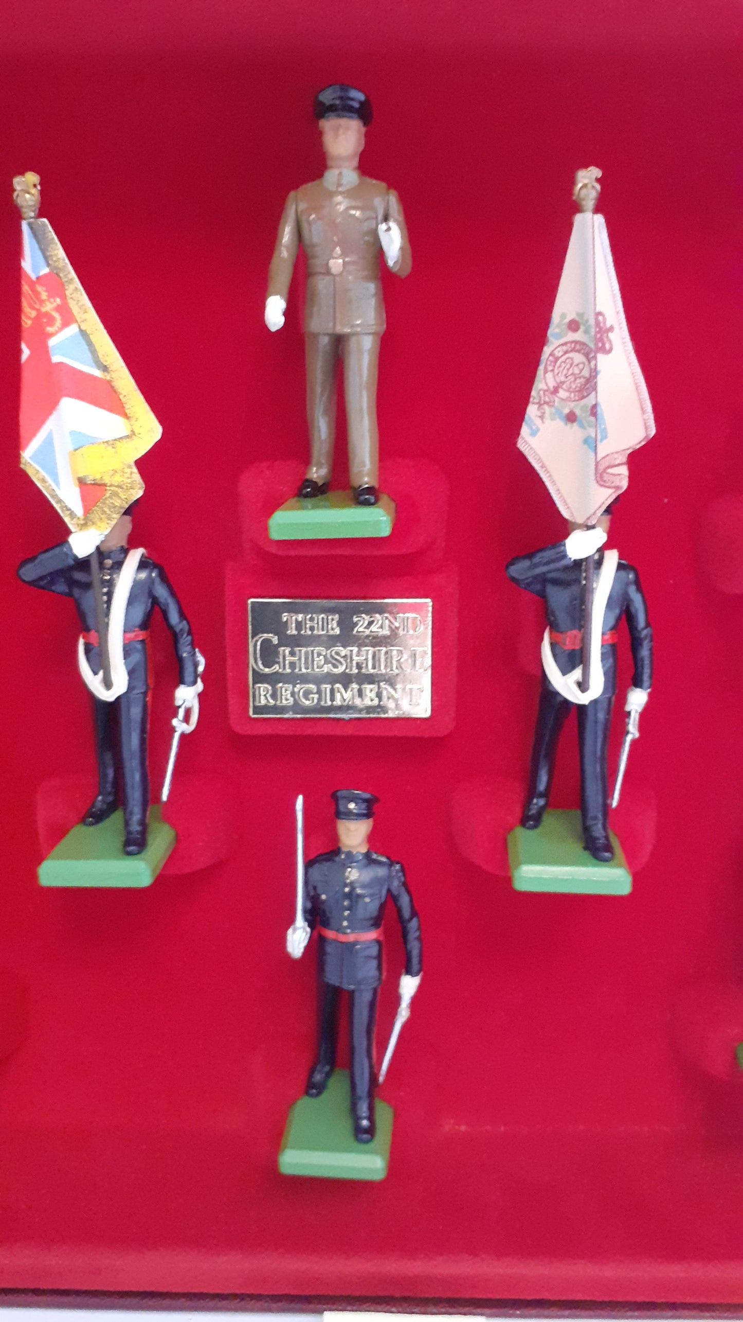 Britains 5189 22nd Cheshire regiment only limited edition made 1989 1:32 s127