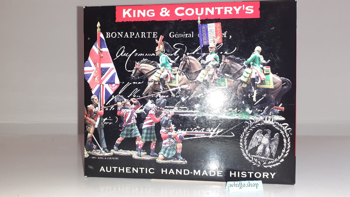 King and country Ncs76 Kcs76 Napoleonic Special Chasseurs Cheval Guards boxd S8 for sale