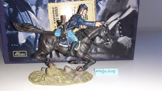 BRITAINS 17397 Acw Union Cavalry Pistol Wild West Boxed 2002 Metal 1:32 S614