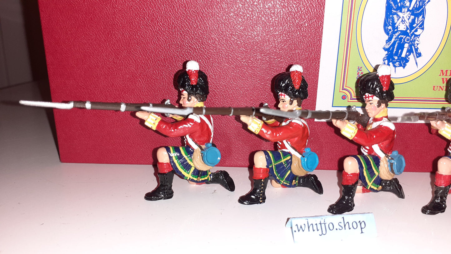 trophy miniatures 1991 Wa13 Gordon highlanders Waterloo Napoleonic 1:32 Box S2