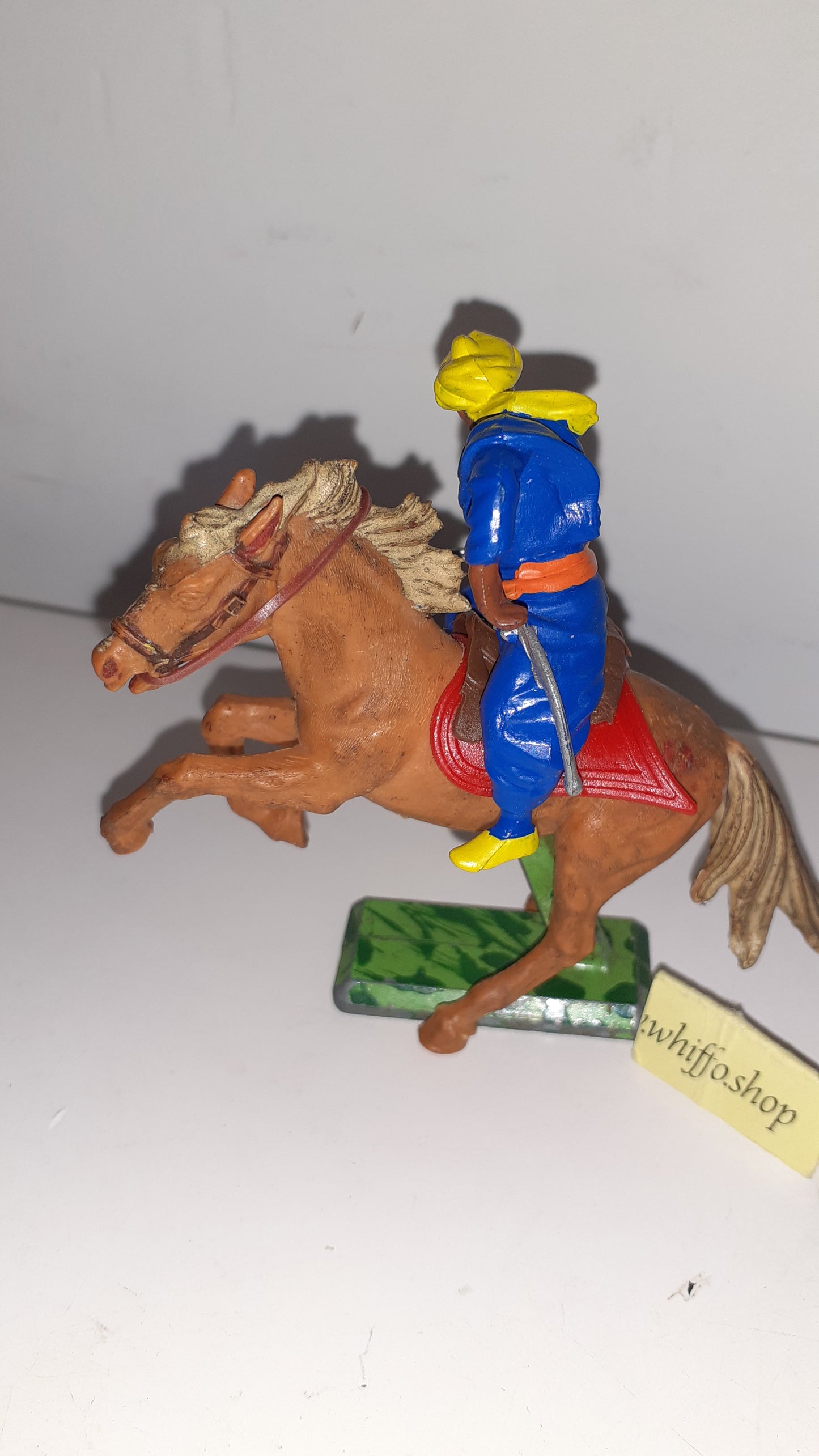 Britains deetail mounted arabs cavalry 1970s Made England Set of 3 1:32 B2