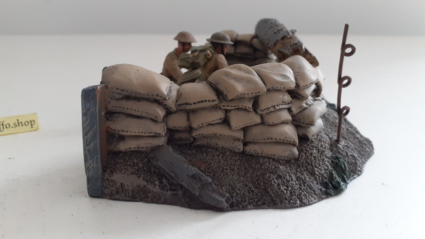 BRITAINS 23015 ww1 1916 vickers machine gun only 700 made 2010 1:32 wb85