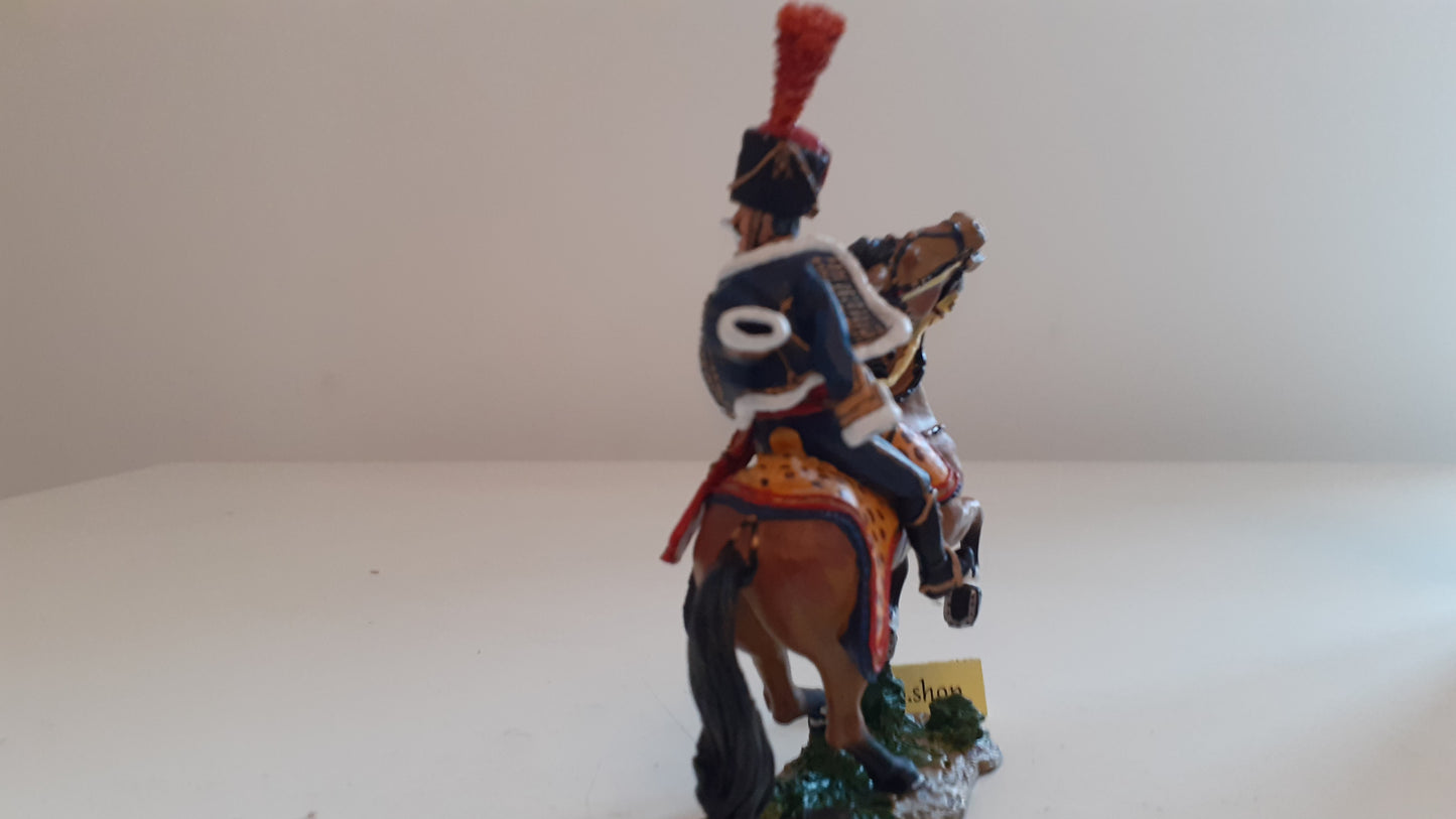 King and country Horse officer artillery Napoleonic mounted boxd 1:30  na66 S454