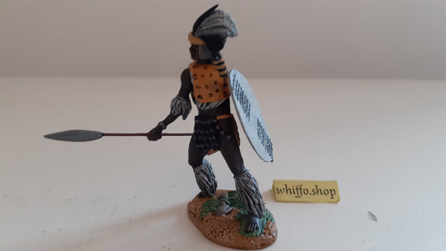 Britains 20195 Zulu wars 24th Foot warrior uthulwana 1:32 2014 boxed B627