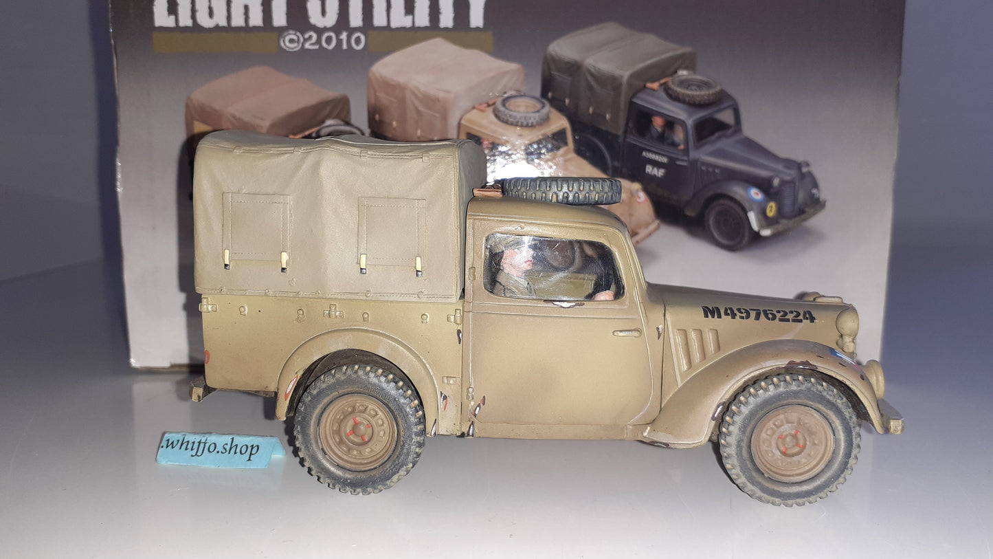 King and country 2010  ww2 8th Army Austin Light Truck box 1:30 Ea056 S169