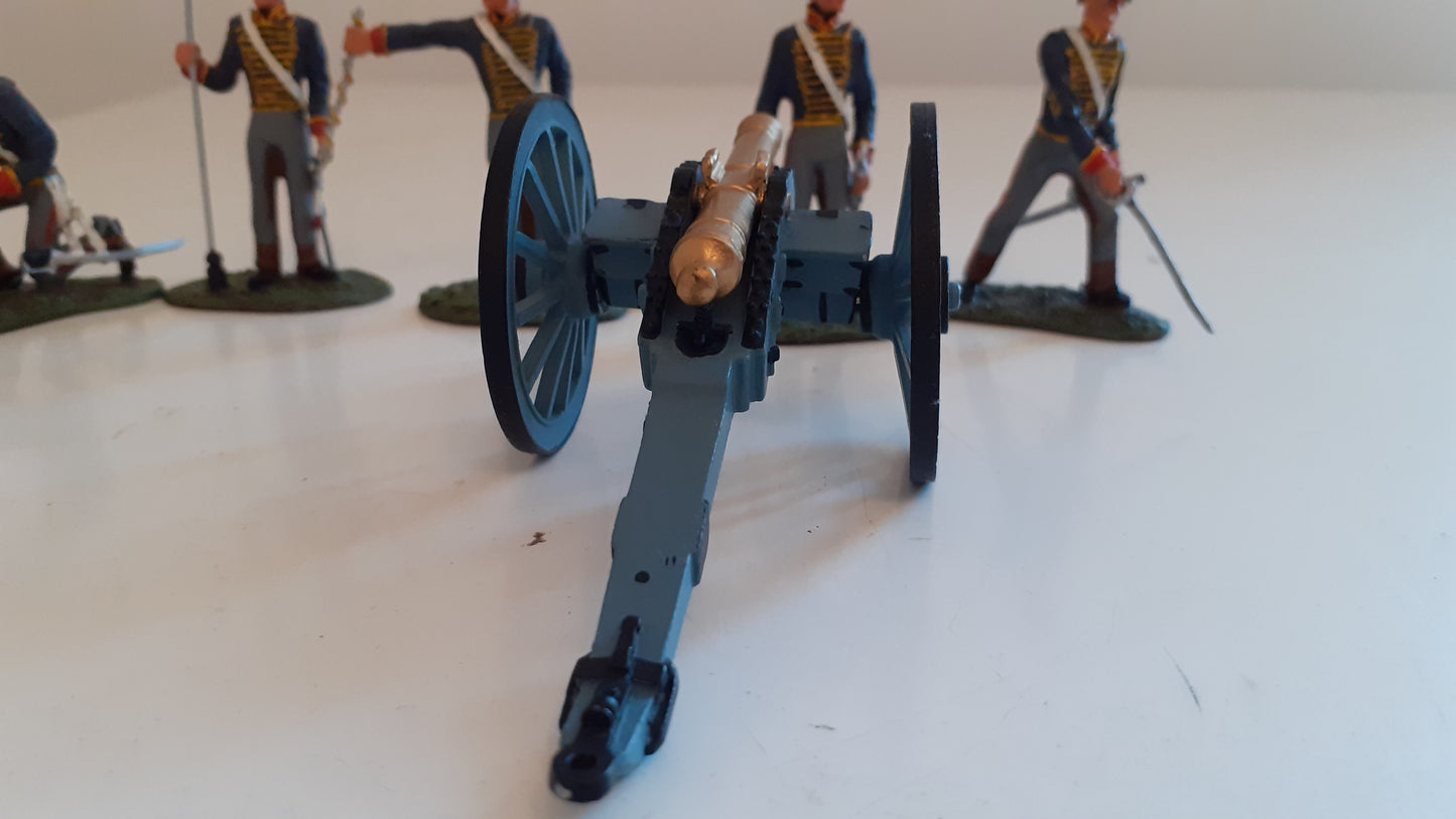 Britains 00290 Napoleonic Waterloo rha royal horse artillery cannon 2000 b346