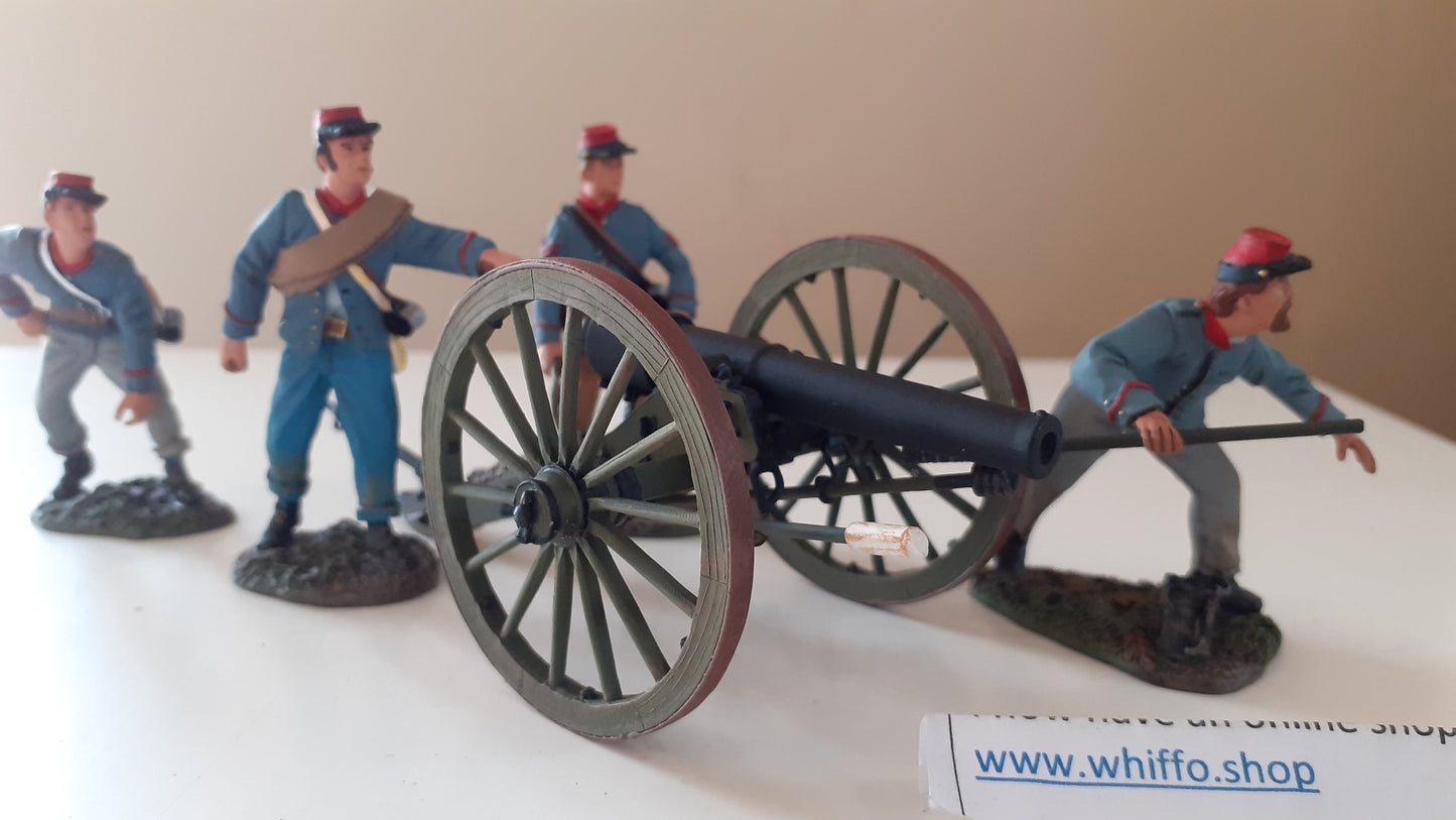 Britains 17669 2007 Acw Confederate Artillery boxed 1:32 S1