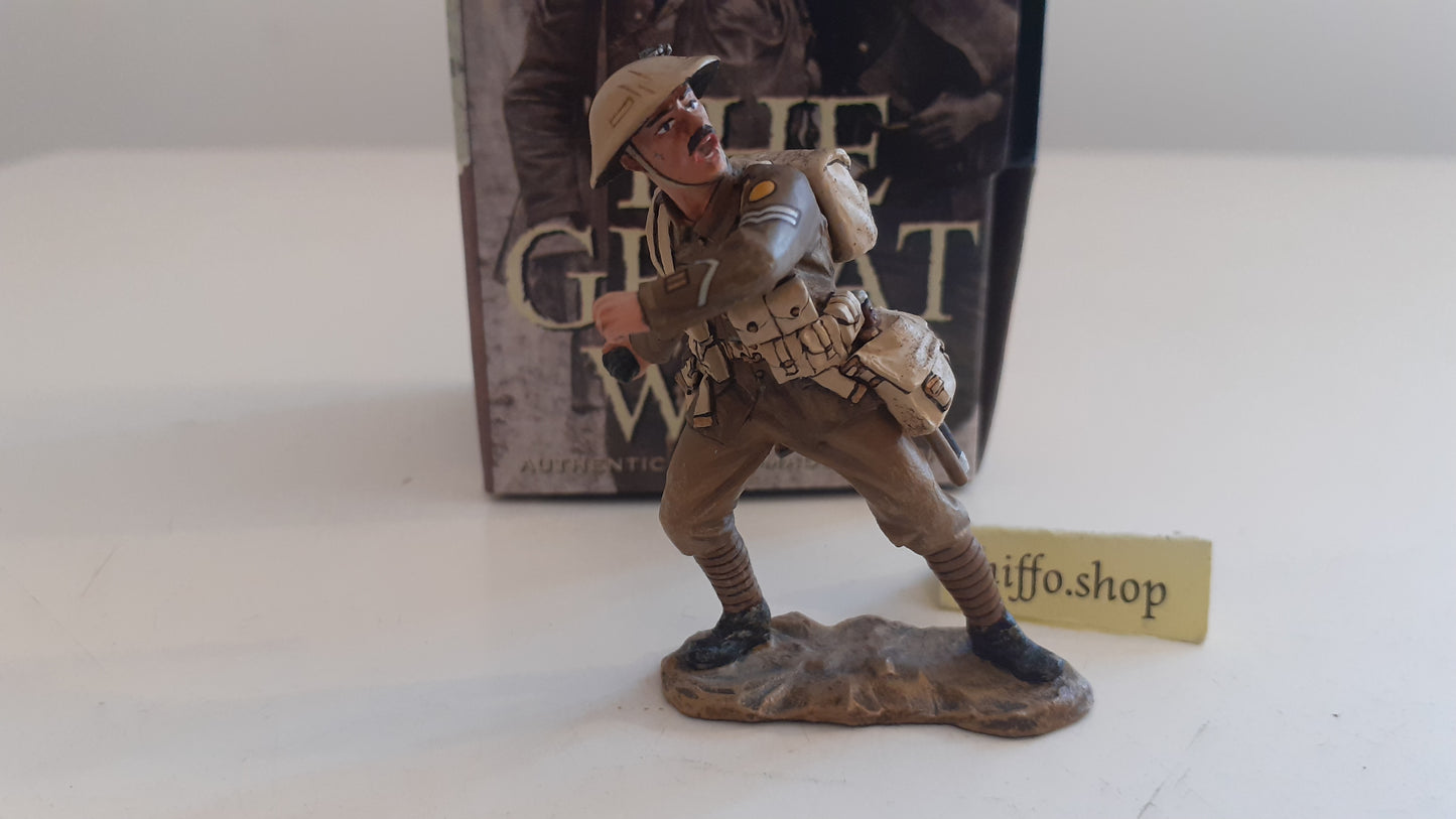 King and country fw047 ww1 British infantry throwing 2009 boxed 1:30 Rb18
