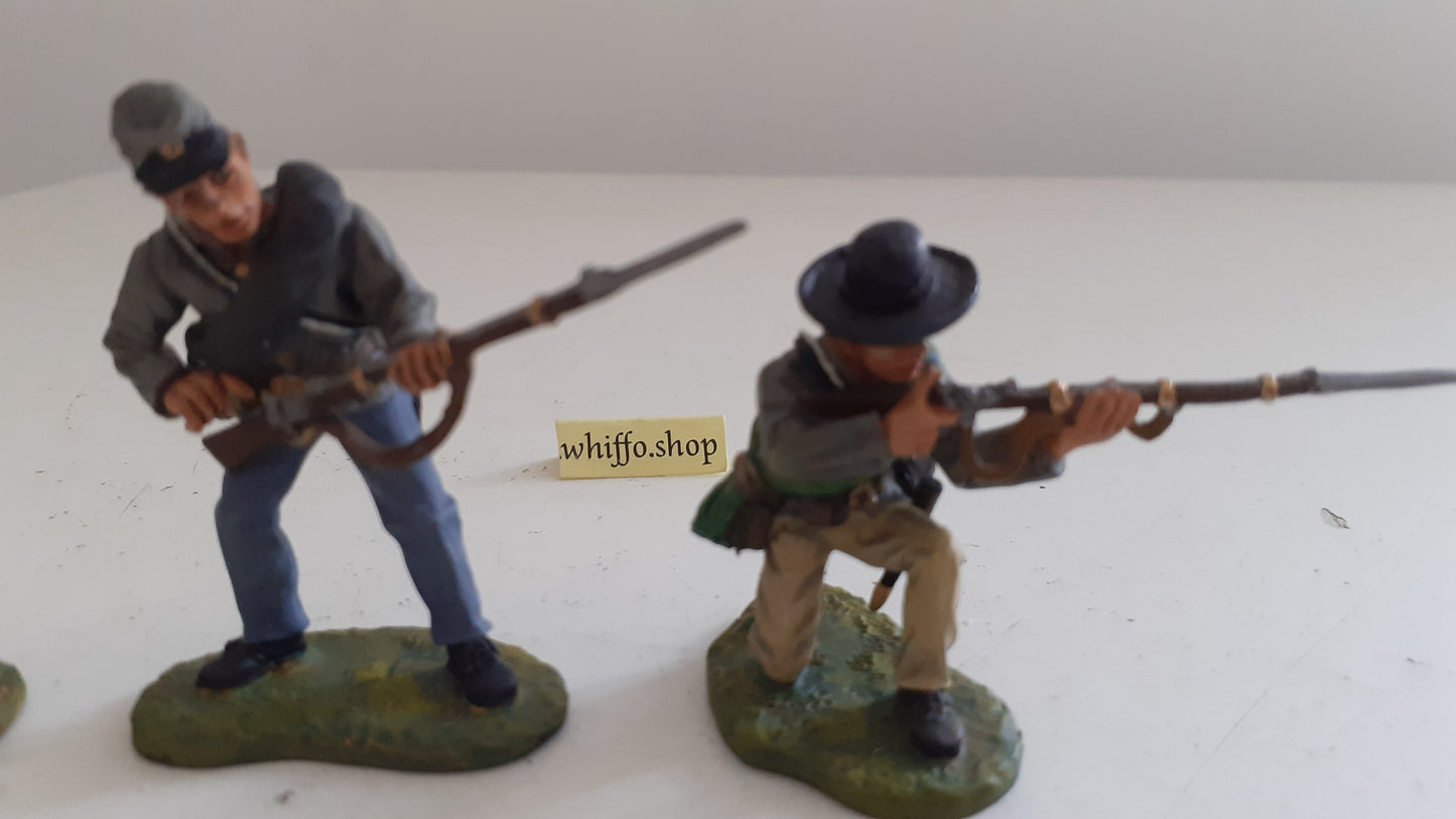 Britains 17529 2003 acw confederate infantry firingline :32  s512